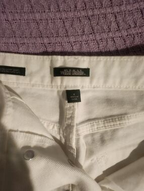 White Wild Fable High-Rise Jeans